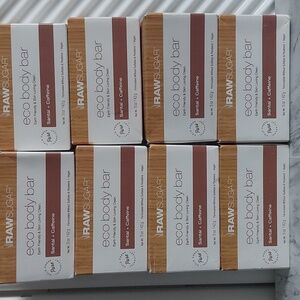 Raw Sugar Eco Body Bar Santal+Caffeine x8 Bars 5oz Each